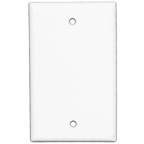 Single Gang Blank Cover Plate
